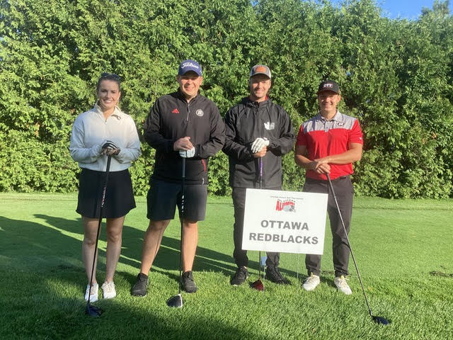 Ottawa Redblacks Golf Foursome